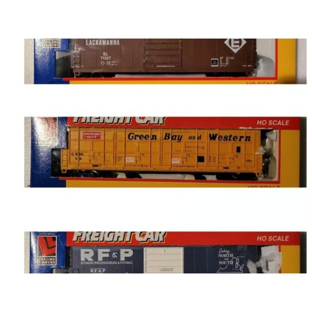 Life Like Trains HO Scale Kit Lot of 3